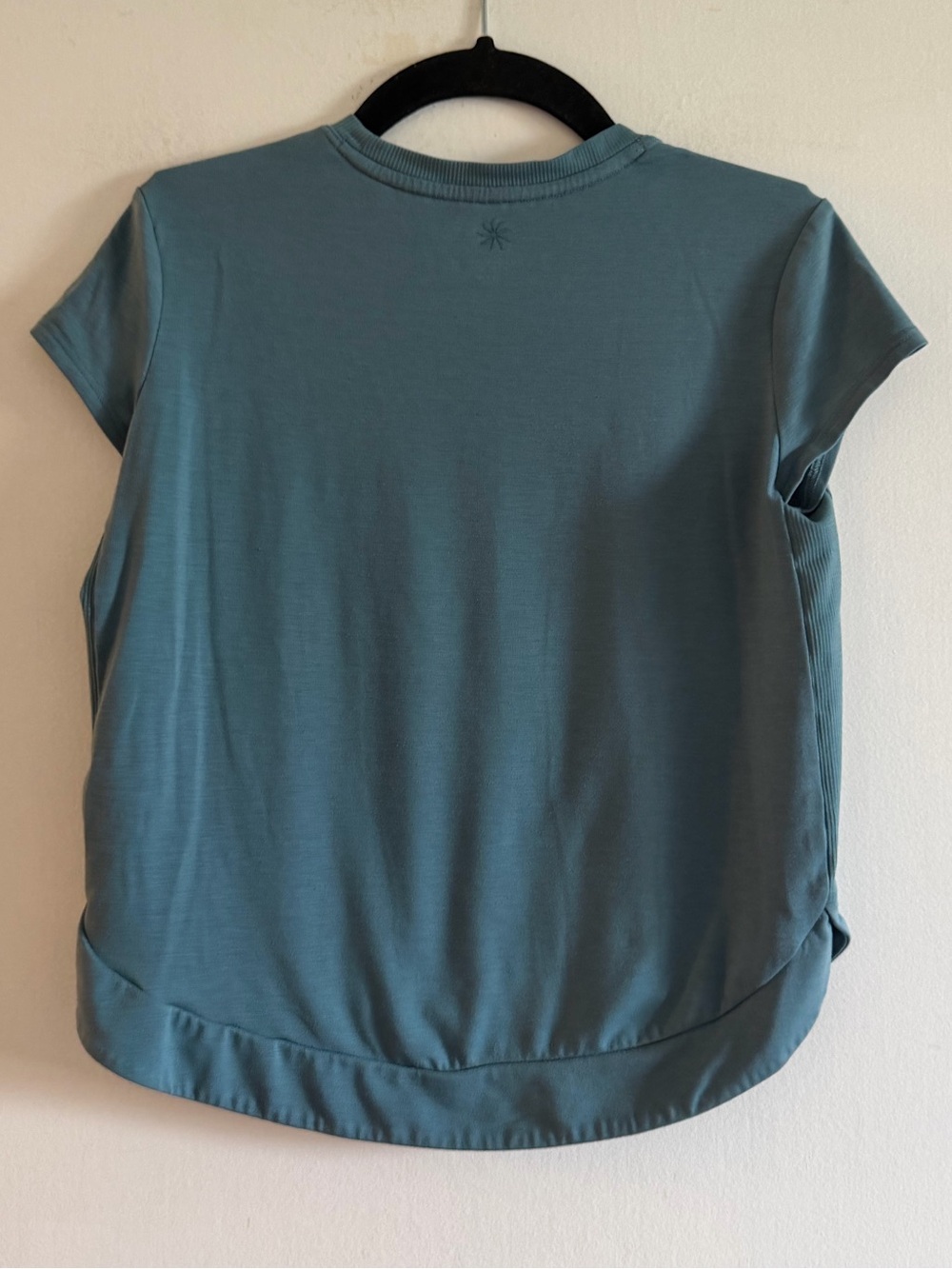 Athleta Girl Teal Kids Comfy Neutral Short Sleeve T-Shirt size XS